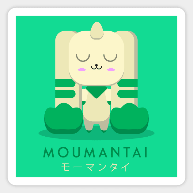 Moumantai Sticker by Deramon Digoyo